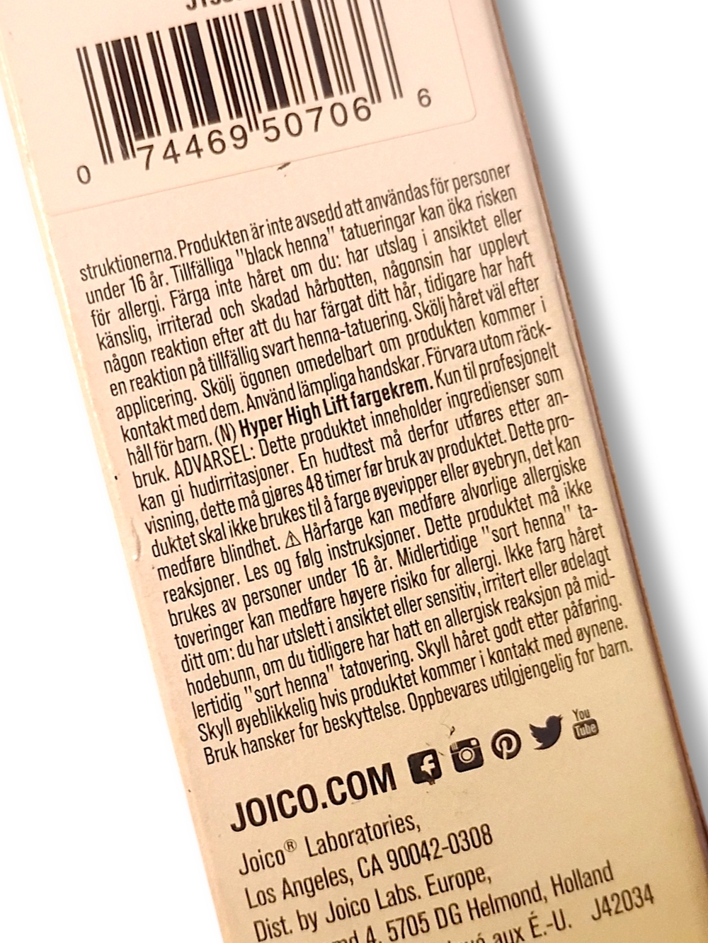 New Joico Blonde Life Blonde Boosting High Lift Creme Color Lifts 5 Levels - Picture 5 of 5